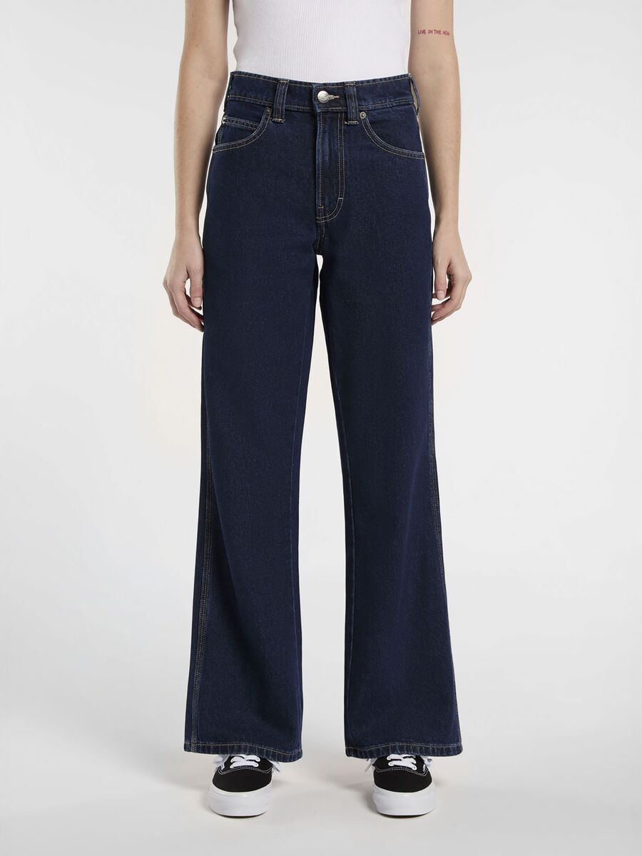 Broek van het merk Dickies in het Blauw