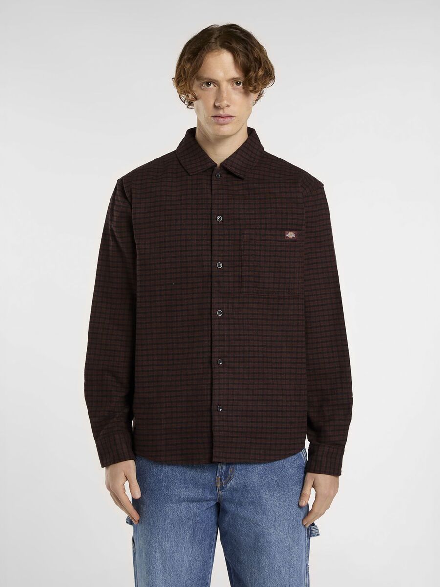 Hemd van het merk Dickies in het Bordeaux