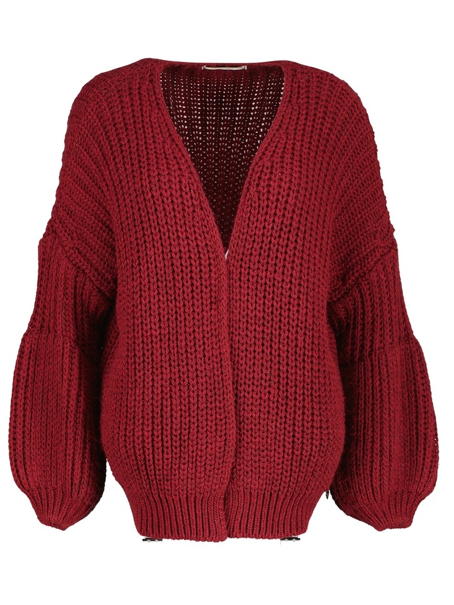 Gilet van het merk Amelie&amelie in het Bordeaux