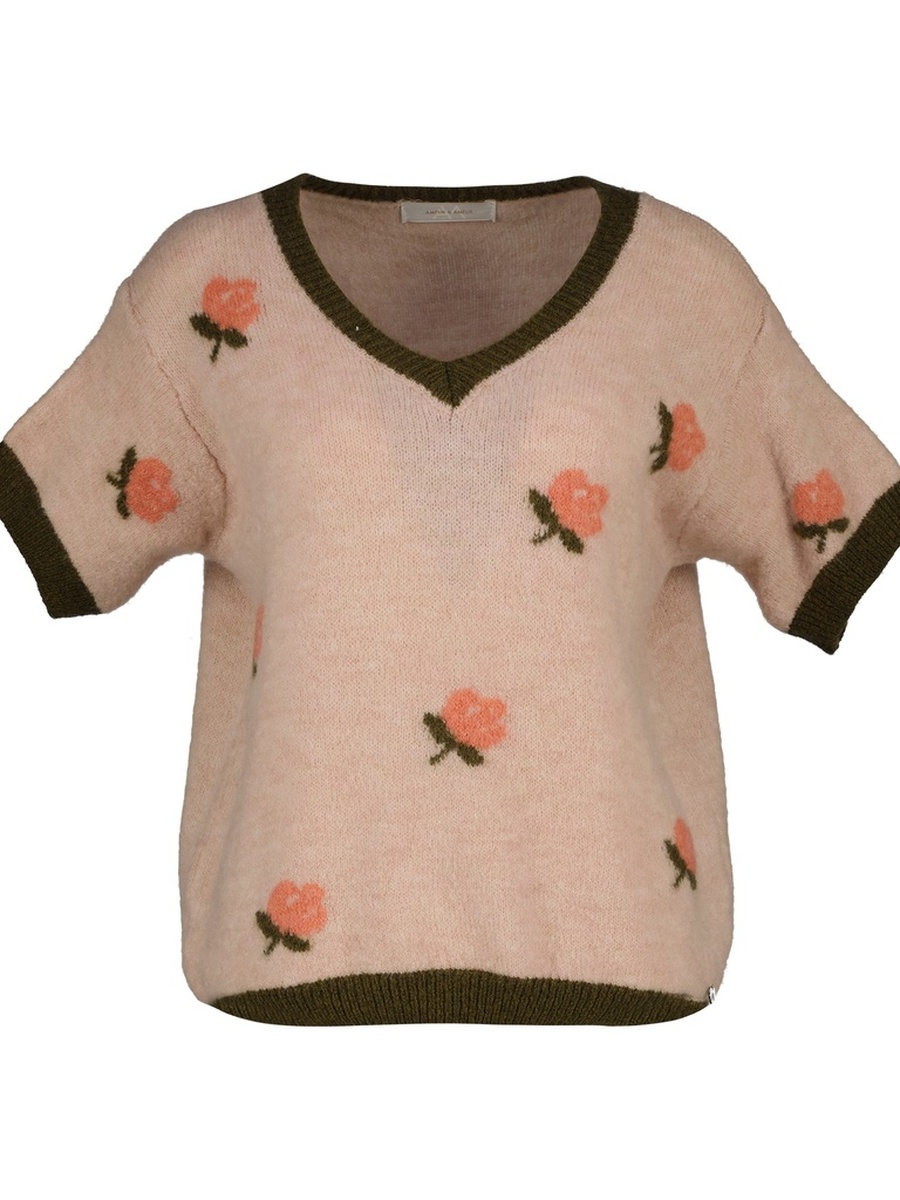 Pull van het merk Amelie&amelie in het Roze