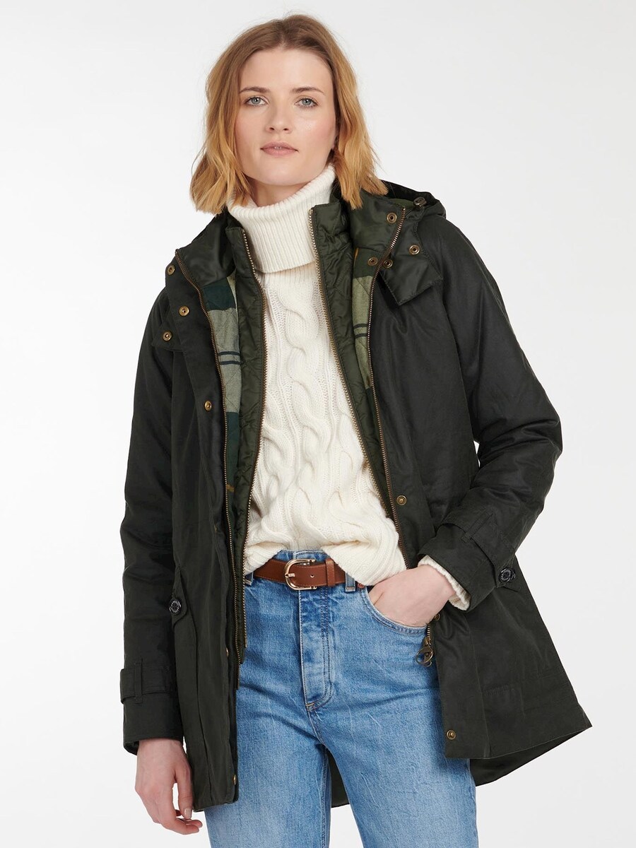Vest van het merk Barbour in het Groen