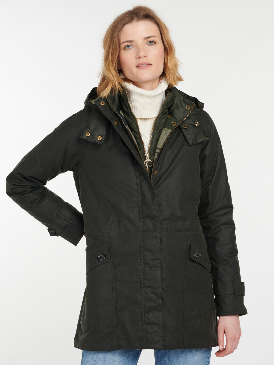 Vest van het merk Barbour in het Groen