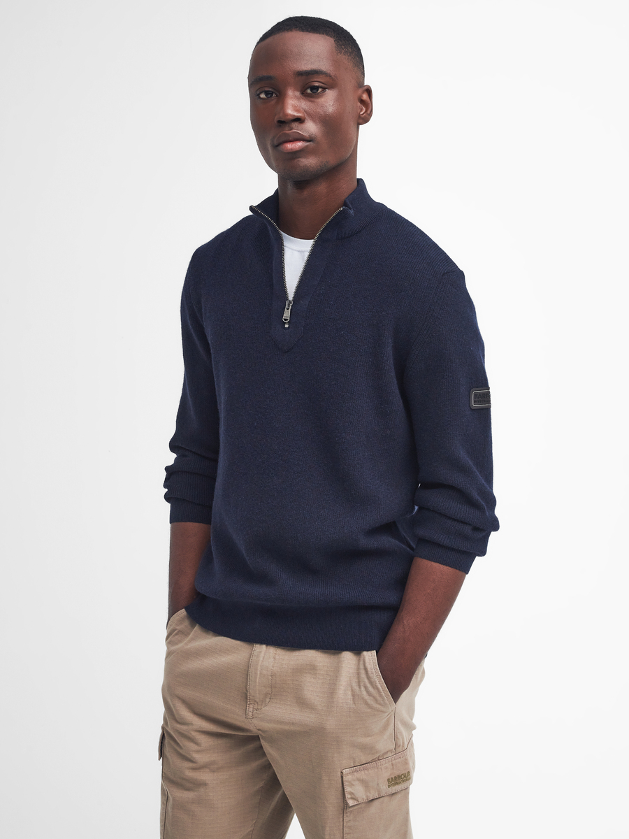 Pull van het merk Barbour International in het Marine