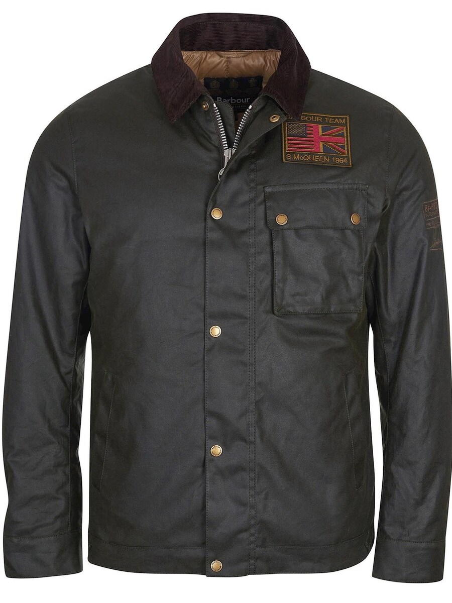 Vest van het merk Barbour International in het Grijs