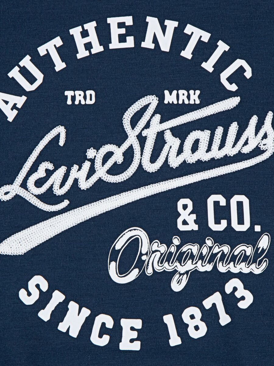 T-shirt van het merk Levis Kids in het Blauw