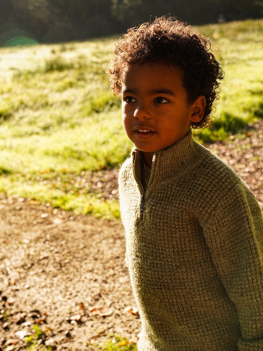 Sweater van het merk Koko Noko in het Kaki