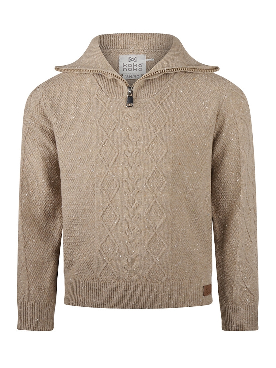 Pull van het merk Koko Noko in het Beige