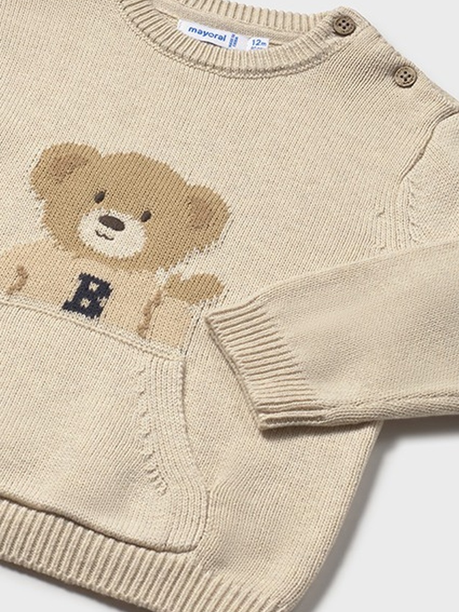 Pull van het merk Mayoral in het Beige