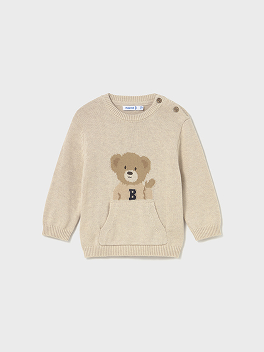 Pull van het merk Mayoral in het Beige