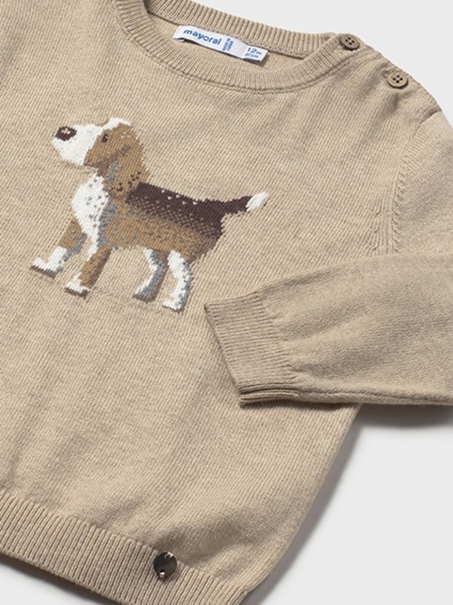 Pull van het merk Mayoral in het Beige
