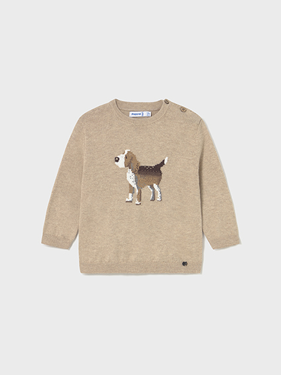 Pull van het merk Mayoral in het Beige