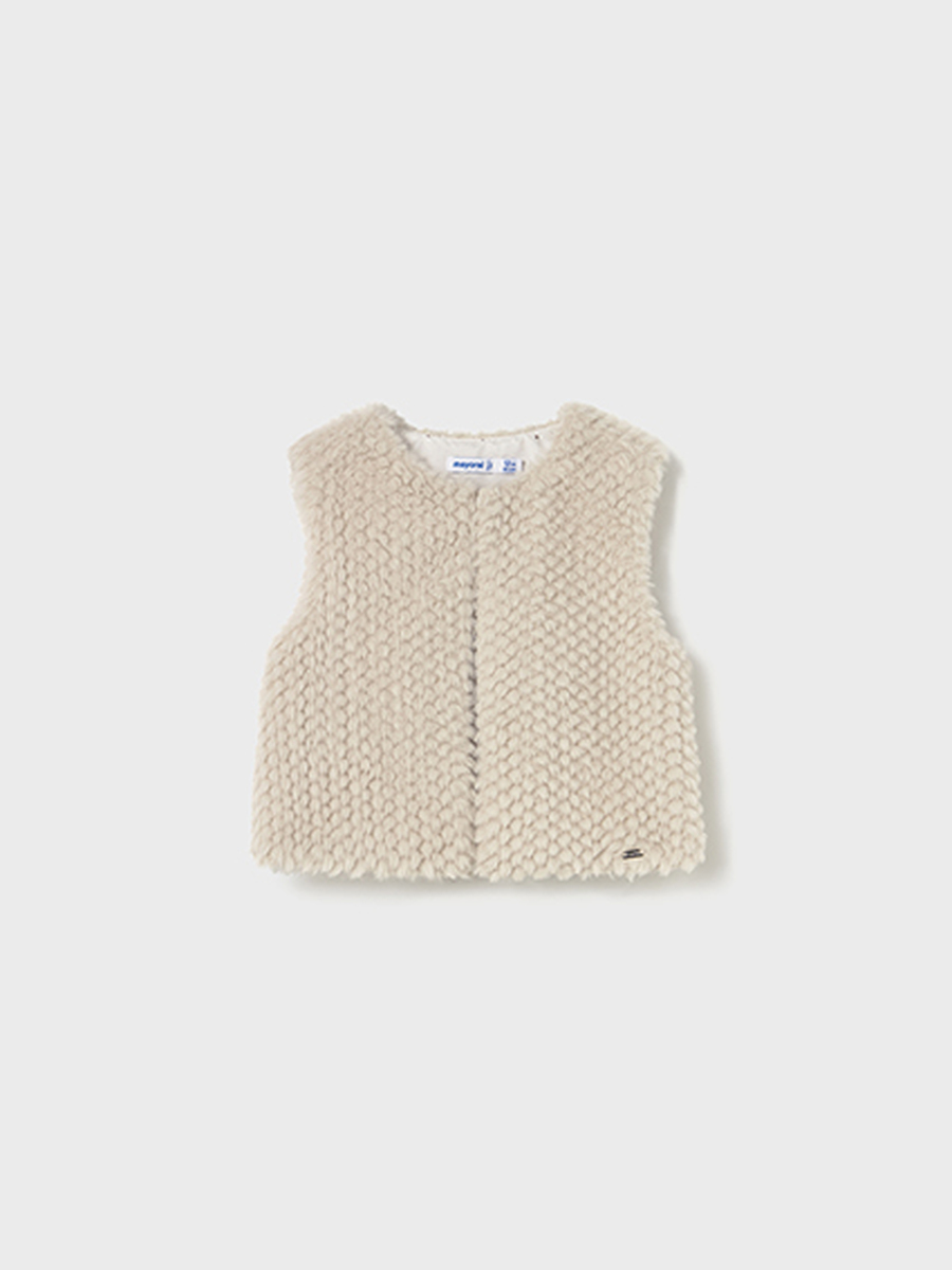 Vest van het merk Mayoral in het Beige