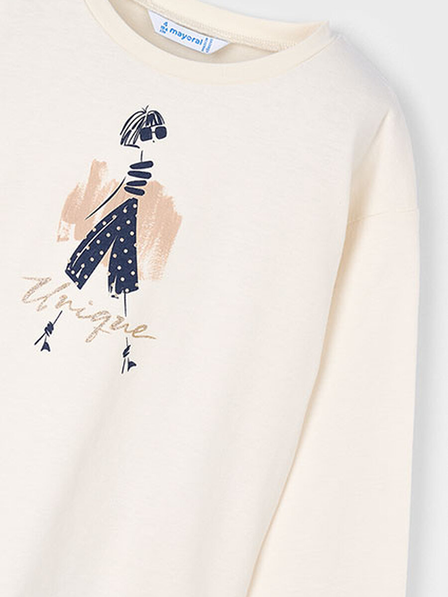 T-shirt van het merk Mayoral in het Beige