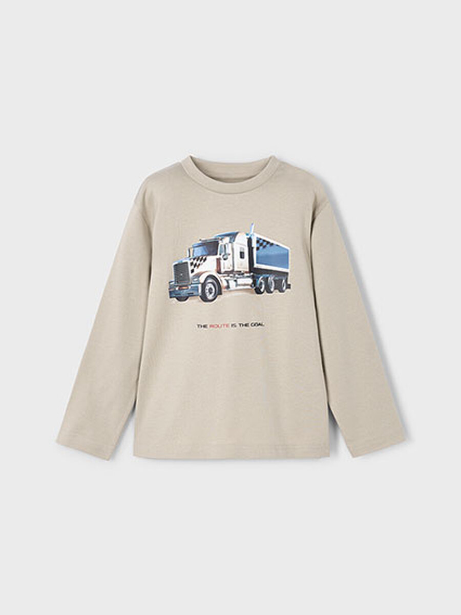 T-shirt van het merk Mayoral in het Beige