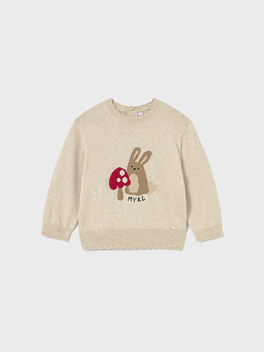 Pull van het merk Mayoral in het Beige