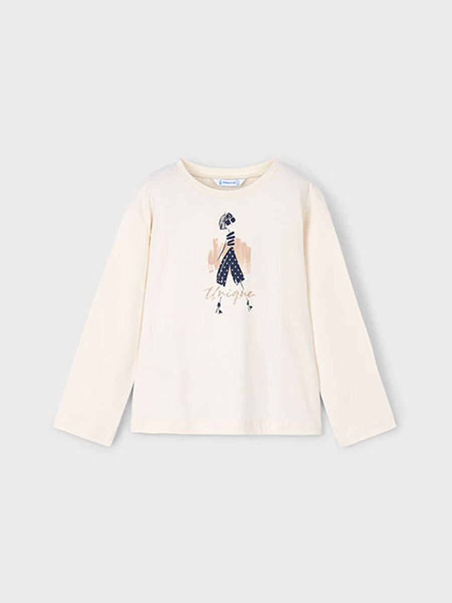 T-shirt van het merk Mayoral in het Beige