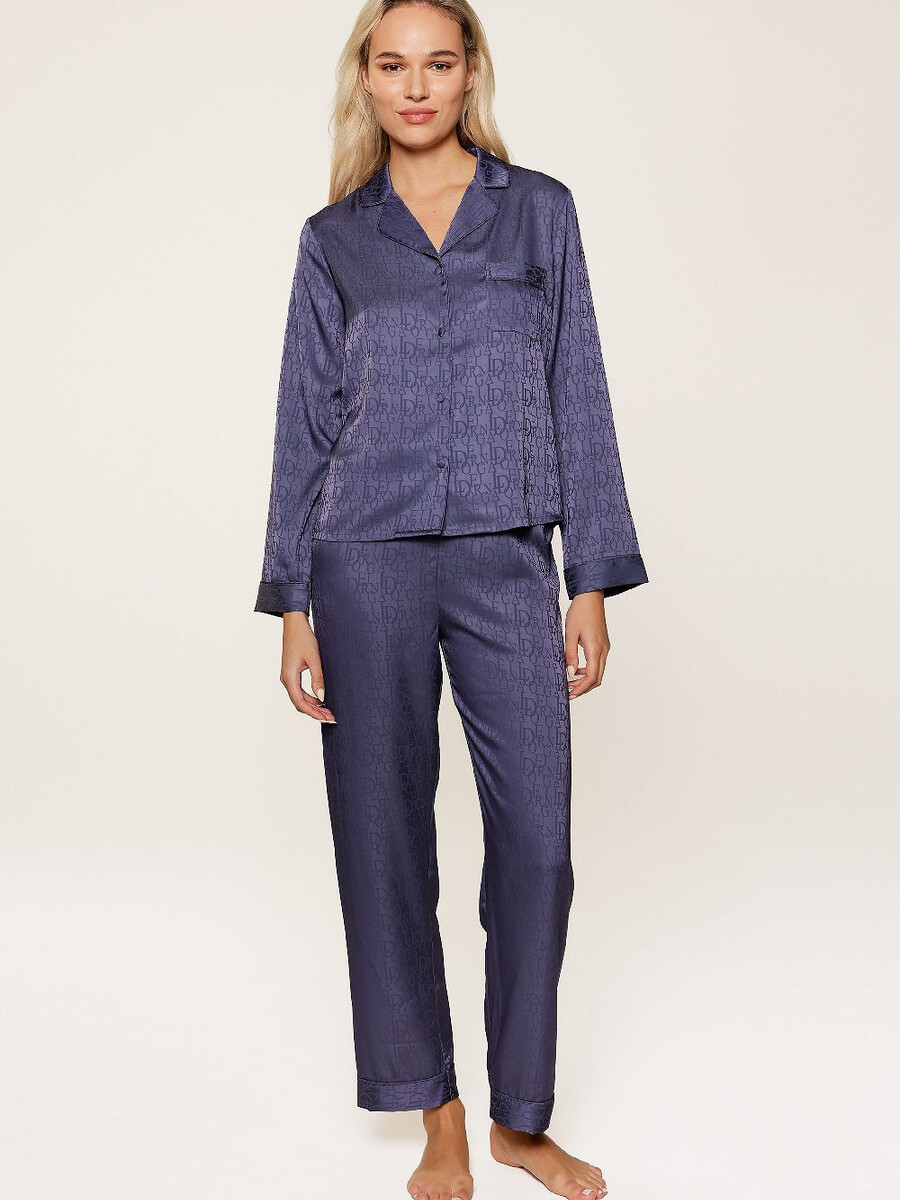 Pyjama van het merk Lingadore in het Blauw