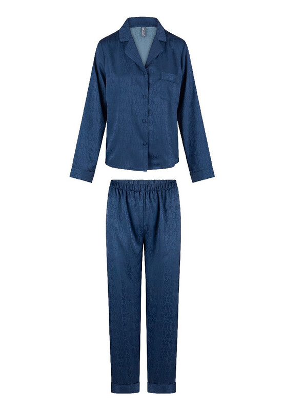 Pyjama van het merk Lingadore in het Blauw