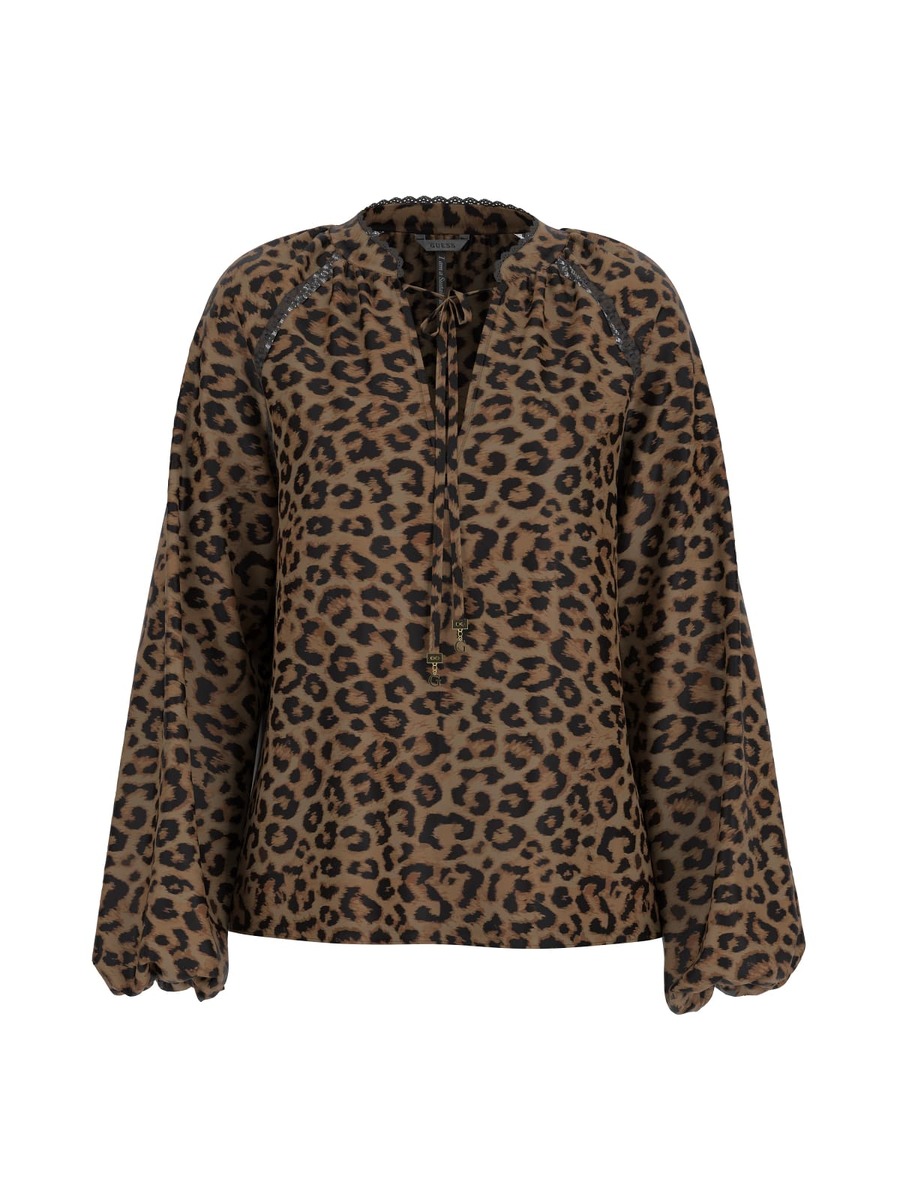 Bloes van het merk Guess in het Bruin