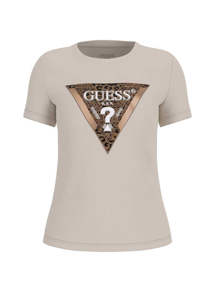T-shirt van het merk Guess in het Ecru