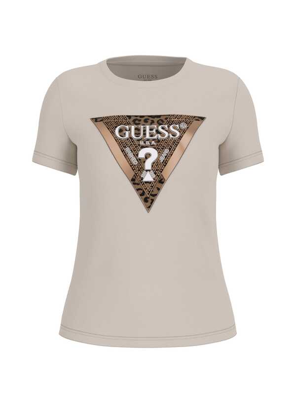 T-shirt van het merk Guess in het Ecru