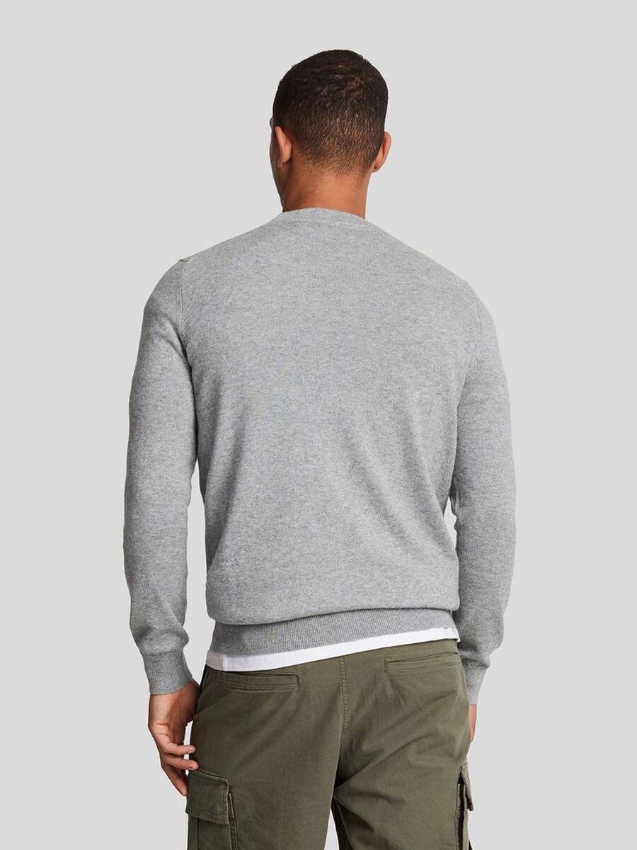 Pull van het merk Lyle & Scott in het Grijs
