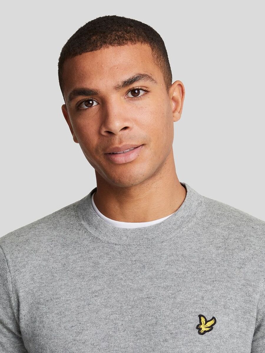 Pull van het merk Lyle & Scott in het Grijs