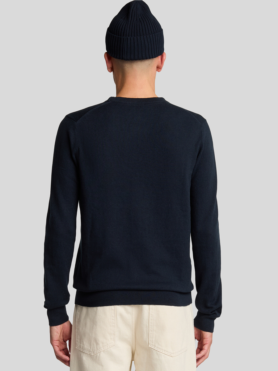 Pull van het merk Lyle & Scott in het Marine