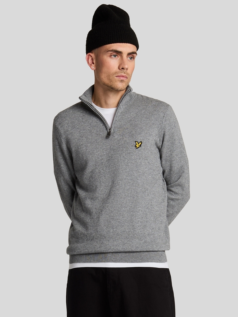 Pull van het merk Lyle & Scott in het Grijs