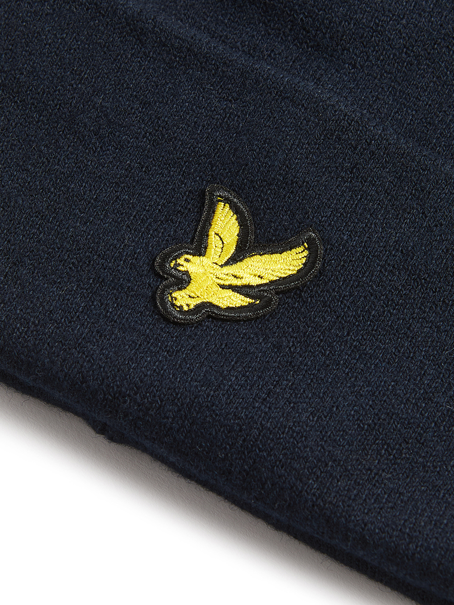 Muts van het merk Lyle & Scott in het Marine
