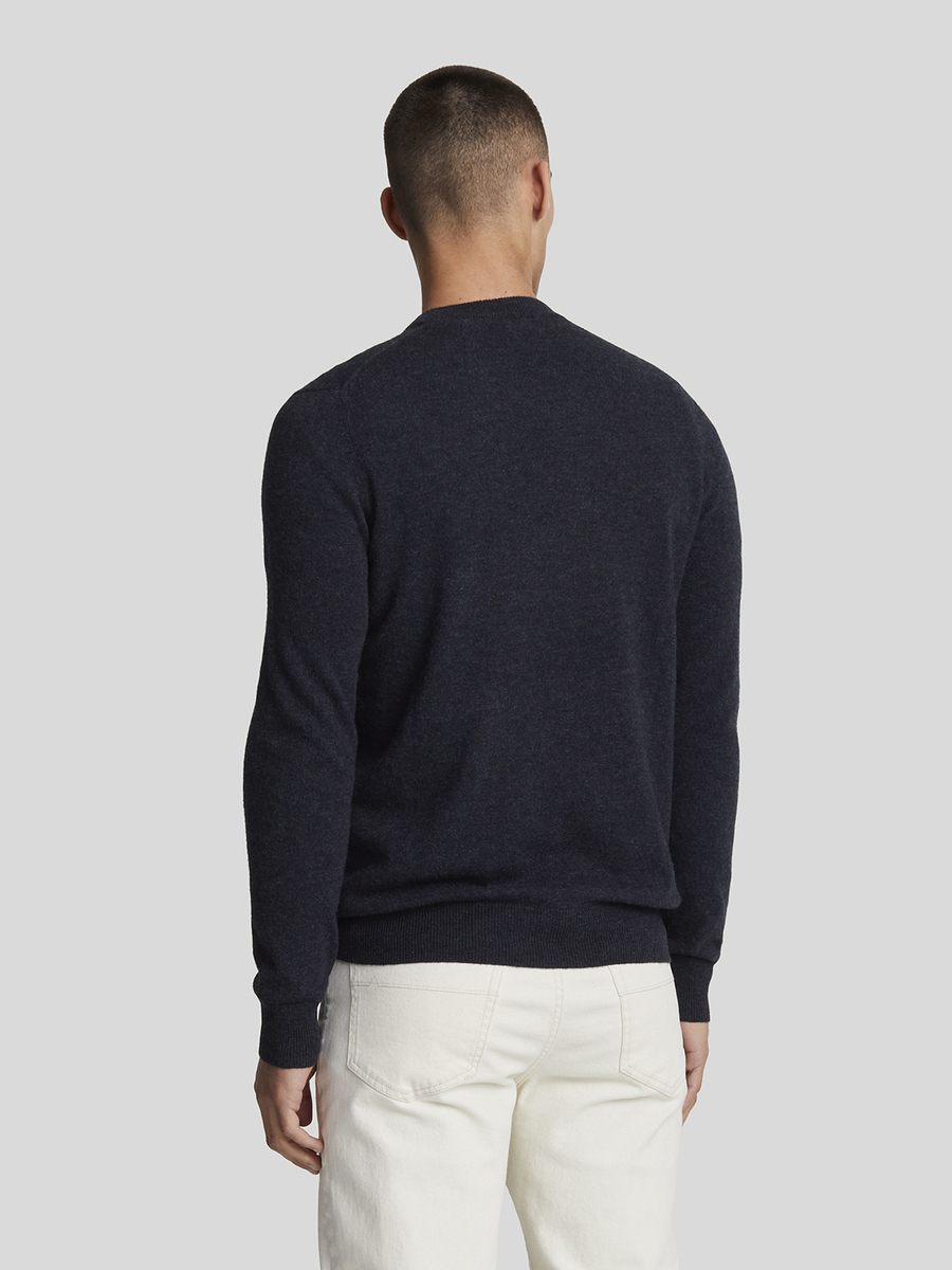 Pull van het merk Lyle & Scott in het Marine