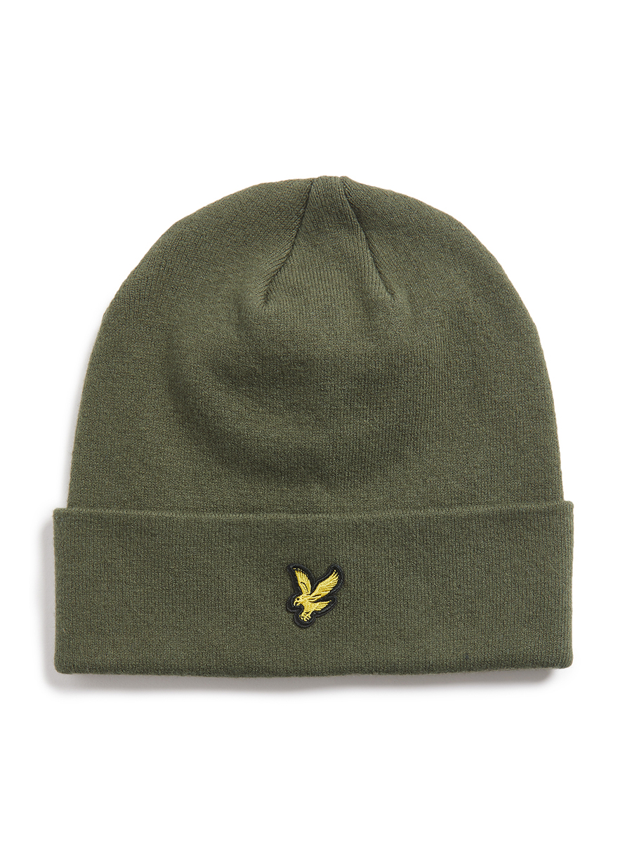 Muts van het merk Lyle & Scott in het Kaki