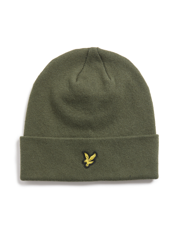 Muts van het merk Lyle & Scott in het Kaki