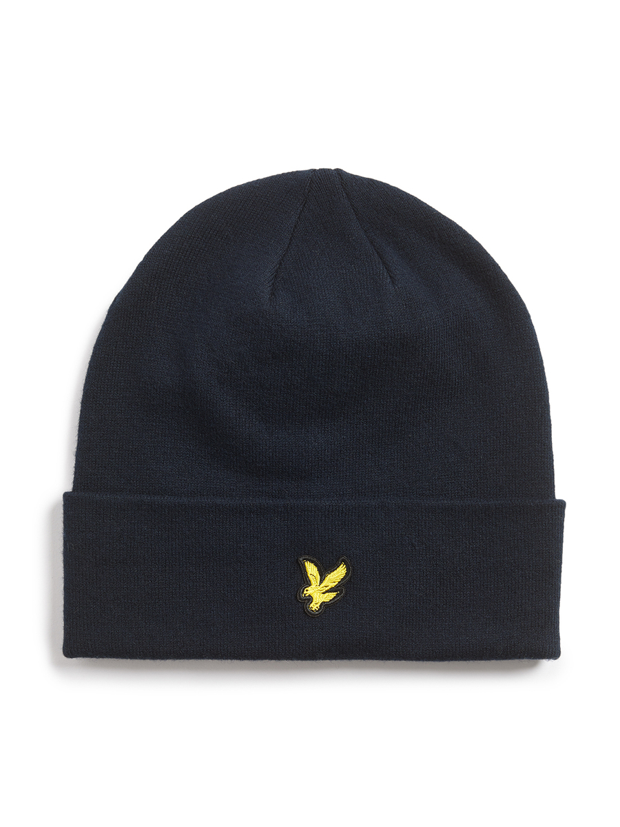 Muts van het merk Lyle & Scott in het Marine