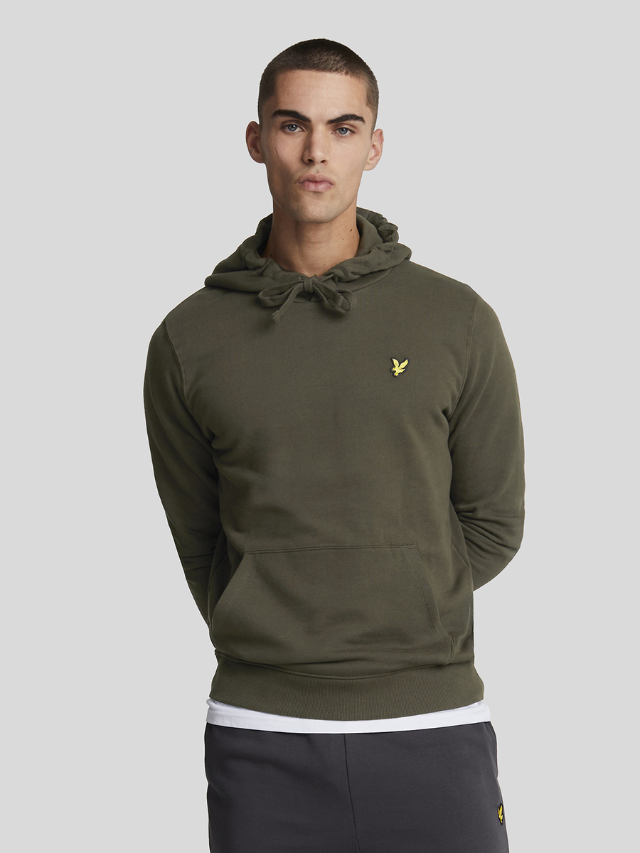 Sweater van het merk Lyle & Scott in het Kaki