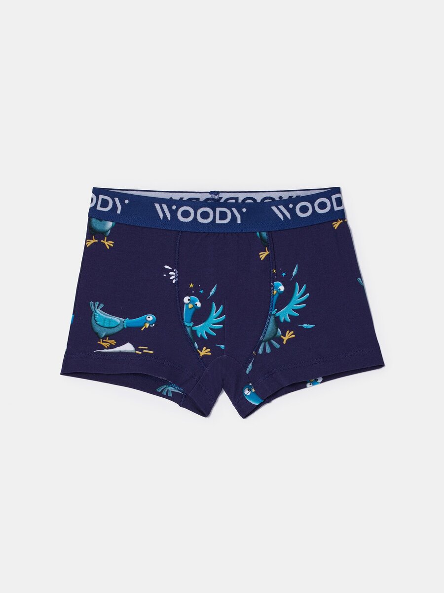 Boxer van het merk Woody in het Blauw