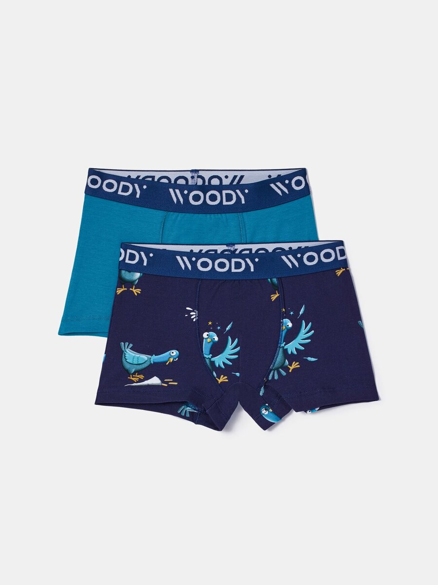 Boxer van het merk Woody in het Blauw