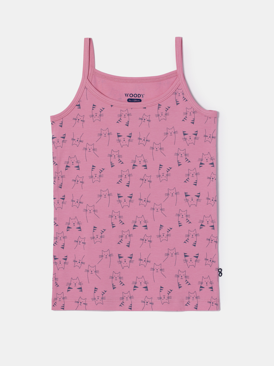 Top van het merk Woody in het Roze