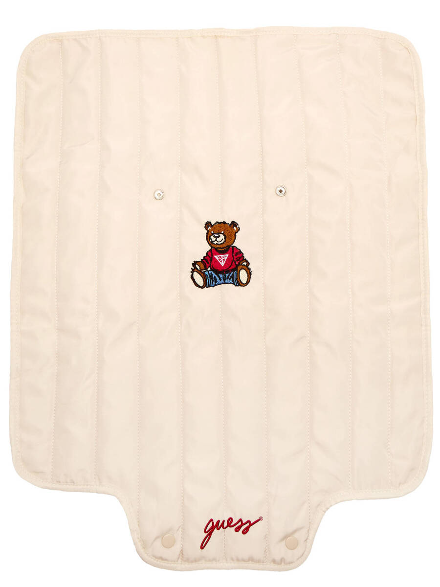 Handdoek van het merk Guess in het Beige