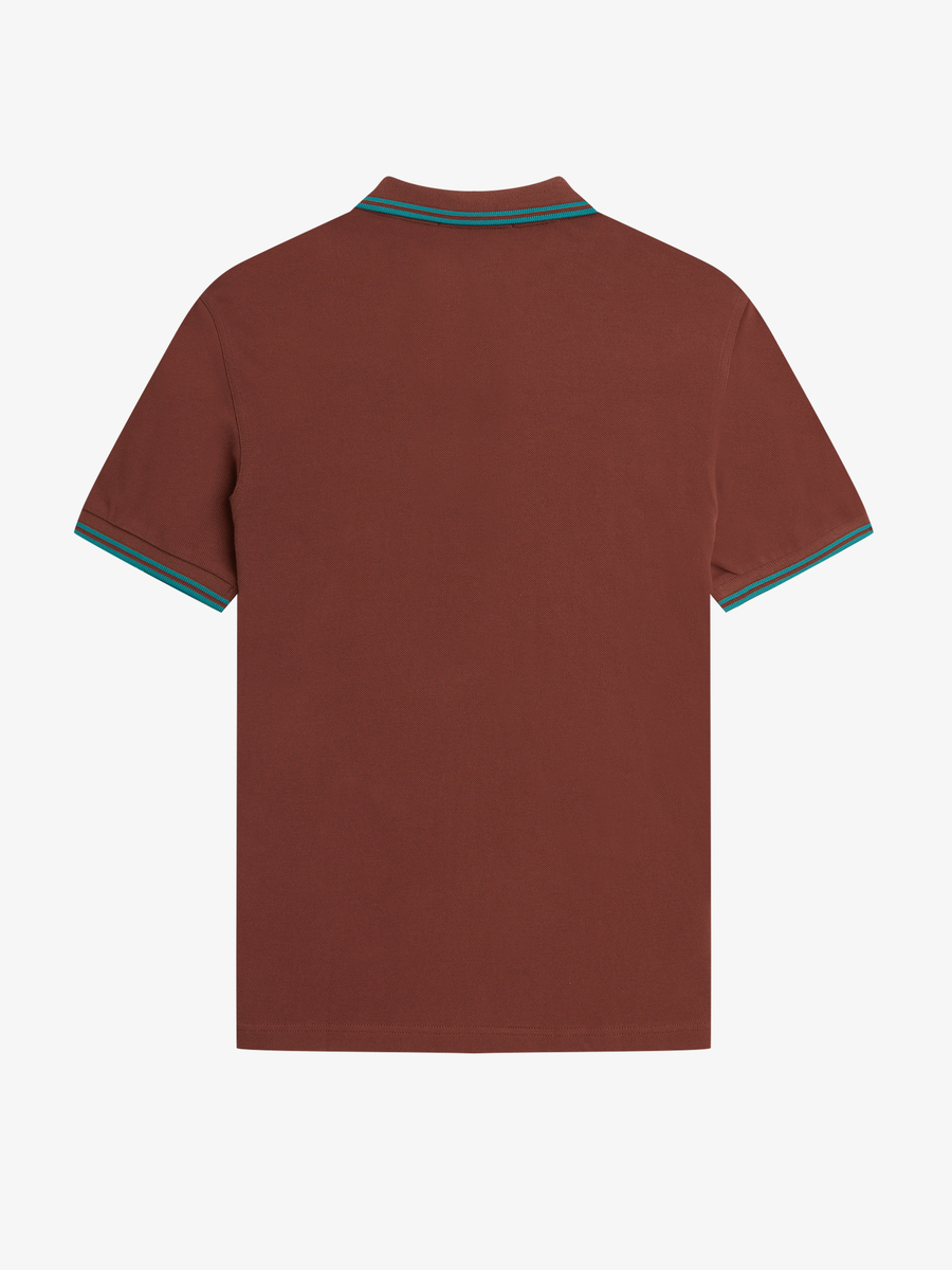 Polo van het merk Fred Perry in het Bordeaux