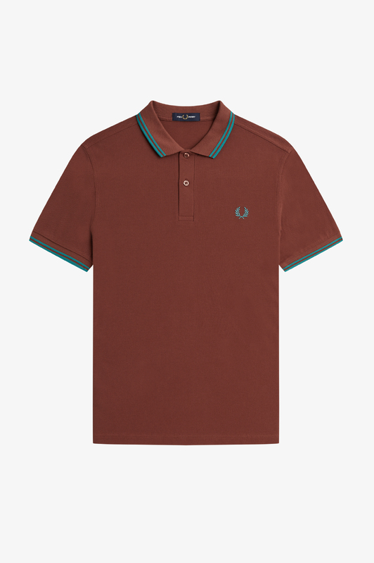 Polo van het merk Fred Perry in het Bordeaux