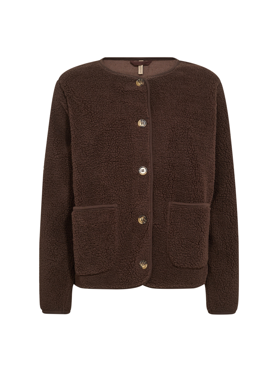 Gilet van het merk Soya Concept in het Bruin