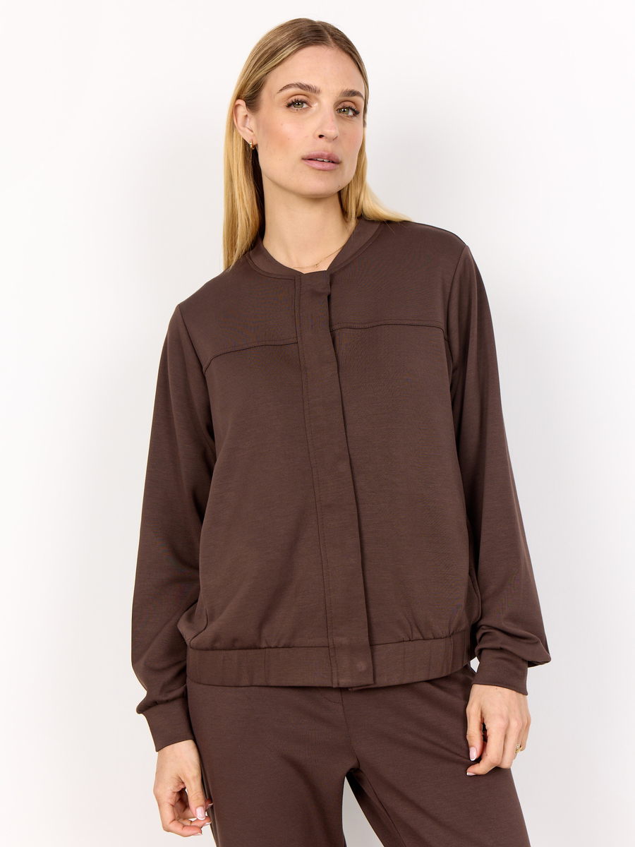 Gilet van het merk Soya Concept in het Bruin