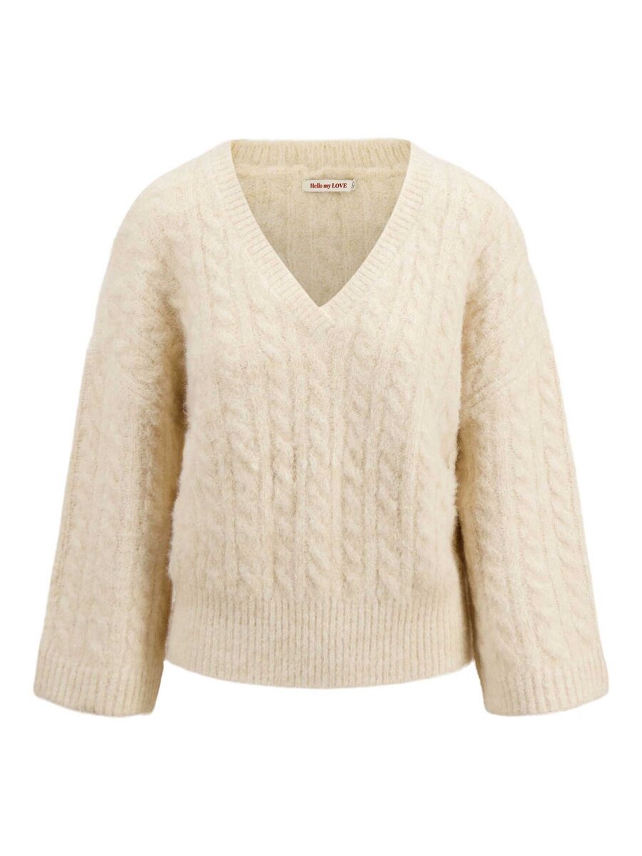 Pull van het merk Zusss in het Beige