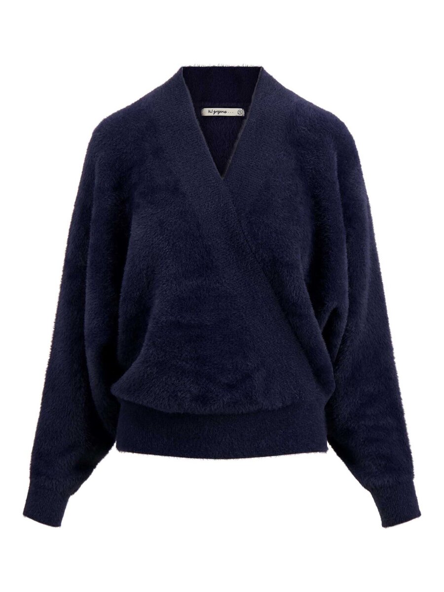 Pull van het merk Zusss in het Marine