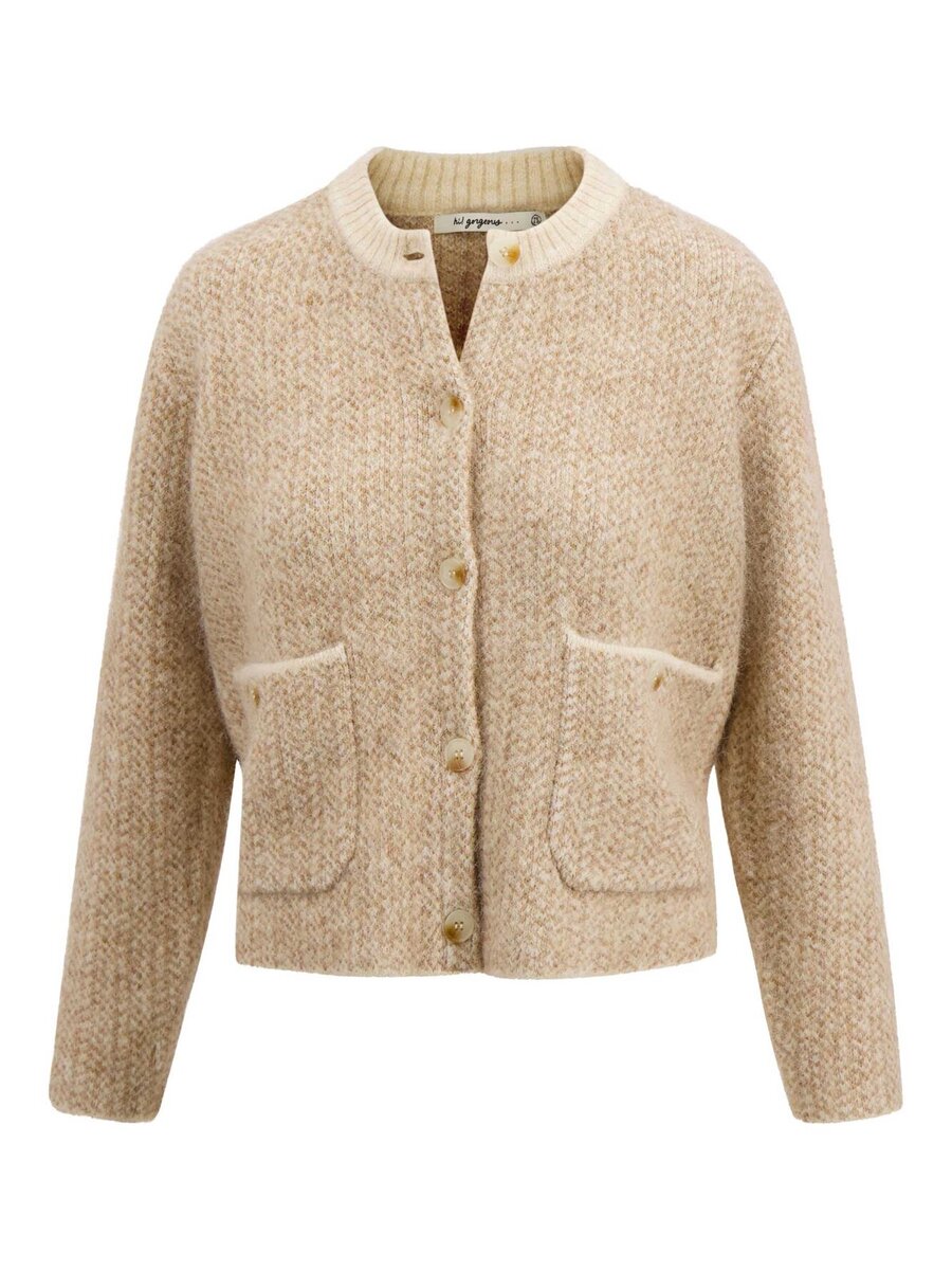 Vest van het merk Zusss in het Beige