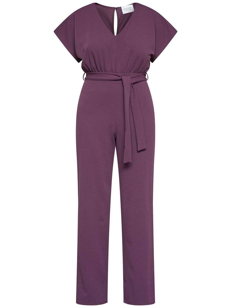 Jumpsuit van het merk Sisters Point in het Bordeaux