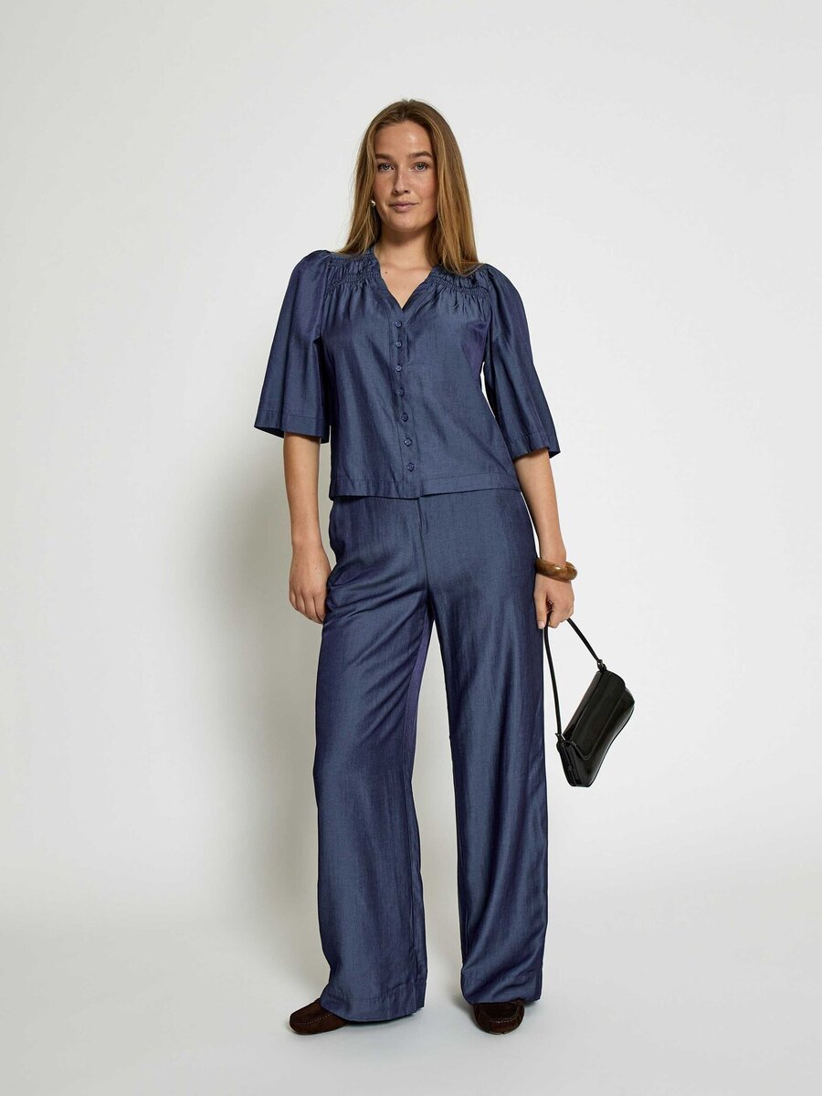 Broek van het merk Peppercorn in het Blauw