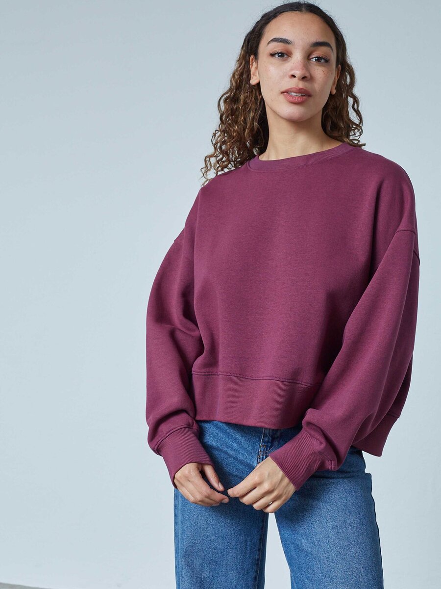Sweater van het merk Sisters Point in het Bordeaux