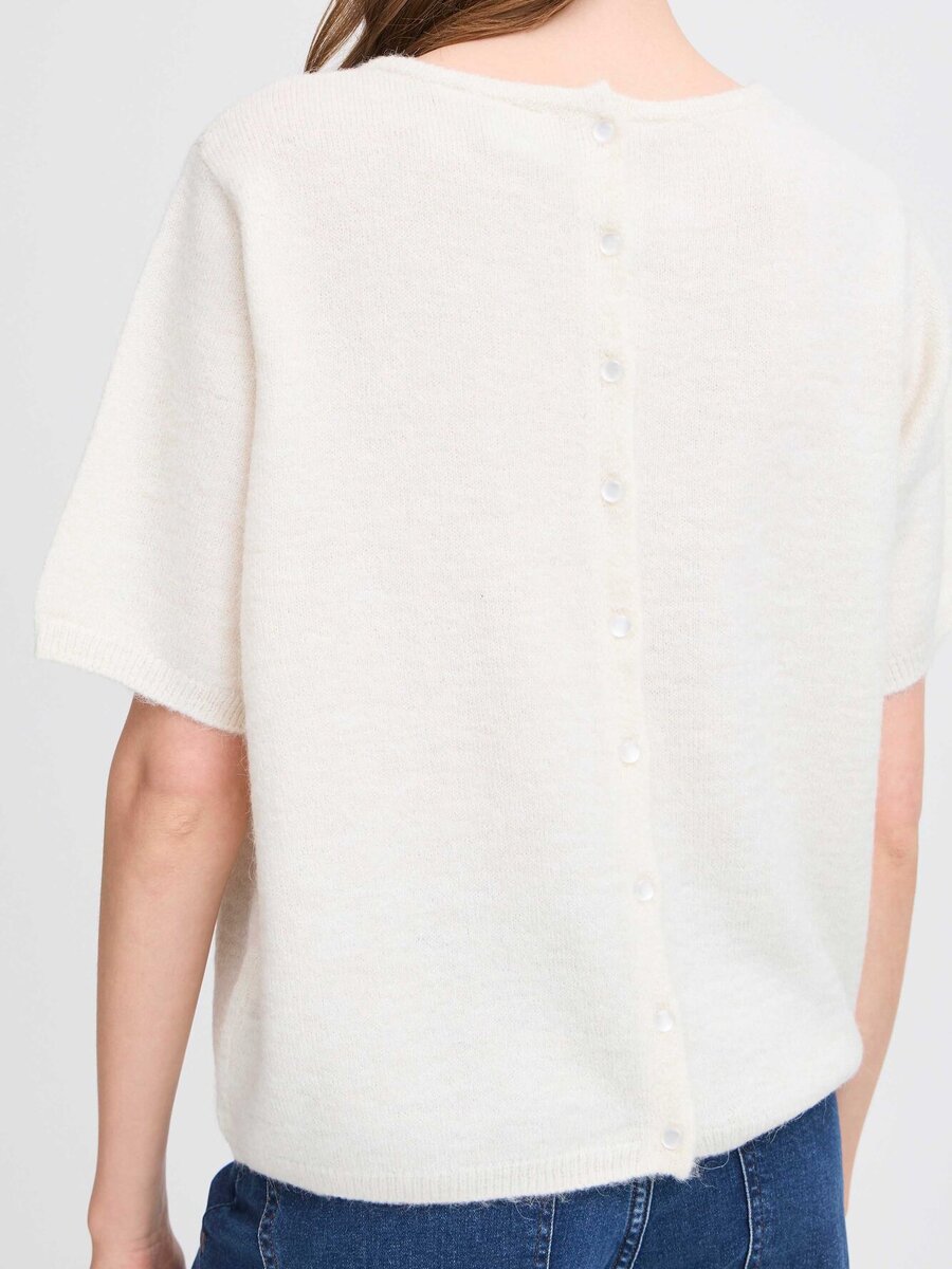 Pull van het merk Ichi in het Ecru